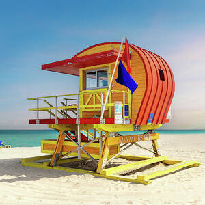 Florida, Miami Beach, South Beach #26 by Laura Diez