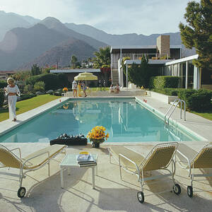 Kaufmann Desert House #3 by Slim Aarons