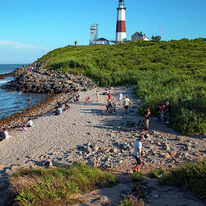 Lighthouse, Montauk, New York #3 by Claudia Uripos