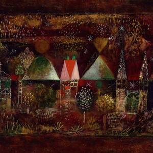 Night Feast by Paul Klee