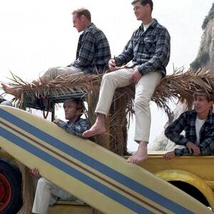 Beach Boys At The Beach #4 by Michael Ochs Archives Beach Boys At The Beach #4 by Michael Ochs Archives