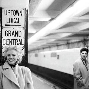 Marilyn In Grand Central Station #4 by Michael Ochs Archives Marilyn In Grand Central Station #4 by Michael Ochs Archives