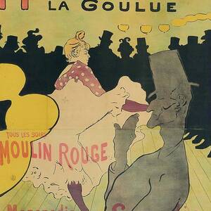 Moulin Rouge, La Goulue by Henri De Toulouse-lautrec