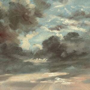 Cloud Study  Stormy Sunset by John Constable