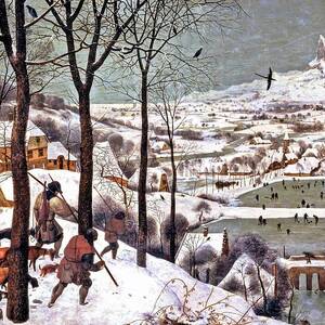 Hunters In The Snow by Pieter Bruegel The Elder