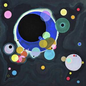 Several Circles by Wassily Kandinsky Several Circles by Wassily Kandinsky