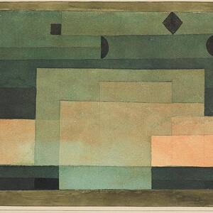 The Firmament Above The Temple by Paul Klee
