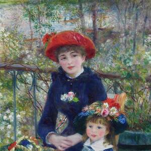 Two Sisters by Pierre-auguste Renoir