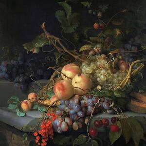 Still Life With Fruit by Jacob Van Walscapelle Still Life With Fruit by Jacob Van Walscapelle
