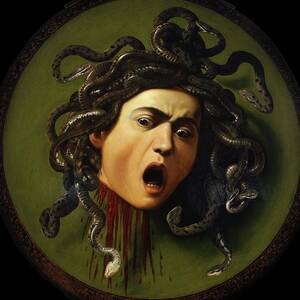 Medusa by Caravaggio