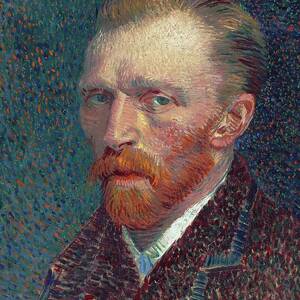 Self-portrait by Vincent Van Gogh