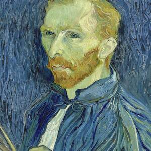 Self-portrait by Vincent Van Gogh