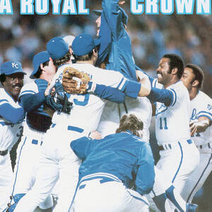 A Royal Crown 1985 World Series Sports Illustrated Cover by Sports Illustrated A Royal Crown 1985 World Series Sports Illustrated Cover by Sports Illustrated