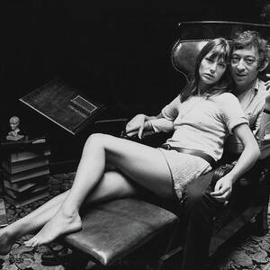 Birkin And Gainsbourg by Reg Lancaster