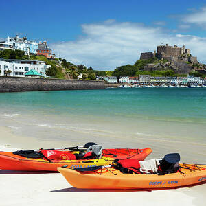 Boats On The Beach by Richard Taylor Boats On The Beach by Richard Taylor