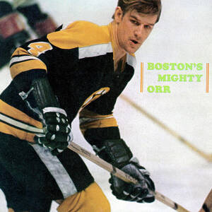 Boston Bruins Bobby Orr, 1970 Nhl Eastern Division Sports Illustrated Cover by Sports Illustrated