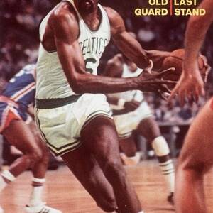 Boston Celtics Bill Russell, 1969 Nba Eastern Division Sports Illustrated Cover by Sports Illustrated