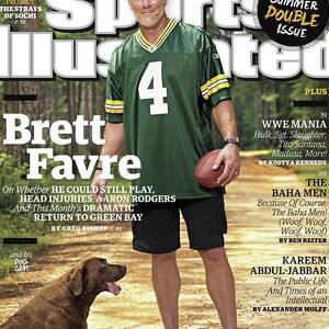 Brett Favre, Where Are They Now Sports Illustrated Cover by Sports Illustrated
