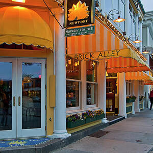 Brick Alley Pub, Newport, Ri by Claudia Uripos
