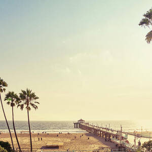 California, Manhattan Beach, Los Angeles County by Angela Pagano