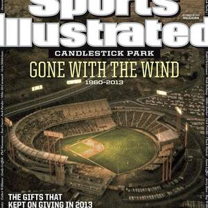 Candlestick Park Gone With The Wind Sports Illustrated Cover by Sports Illustrated