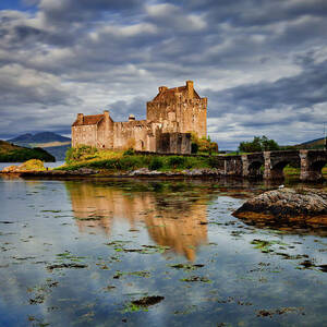 Castle In A Lake by Olimpio Fantuz Castle In A Lake by Olimpio Fantuz