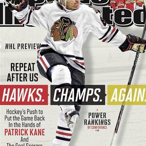 Chicago Blackhawks Patrick Kane, 2013-14 Nhl Hockey Season Sports Illustrated Cover by Sports Illustrated