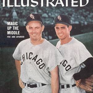 Chicago White Sox Nellie Fox And Luis Aparicio Sports Illustrated Cover by Sports Illustrated