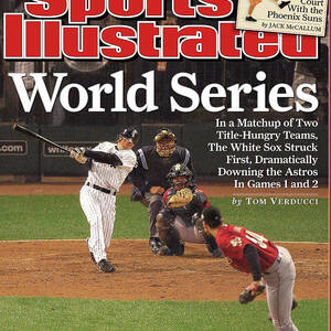 Chicago White Sox Scott Podsednik, 2005 World Series Sports Illustrated Cover by Sports Illustrated