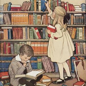 Childrens Book Week, November 15th To 20th 1920 by Jessie Willcox Smith