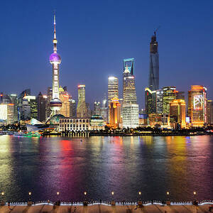 China, Shanghai, Skyline by Claudio Cassaro China, Shanghai, Skyline by Claudio Cassaro