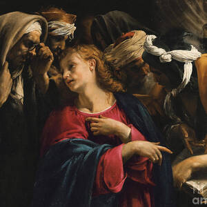 Christ Among The Doctors by Heritage Images