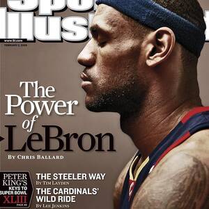 Cleveland Cavaliers LeBron James Sports Illustrated Cover by Sports Illustrated