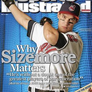 Cleveland Indians Grady Sizemore Sports Illustrated Cover by Sports Illustrated