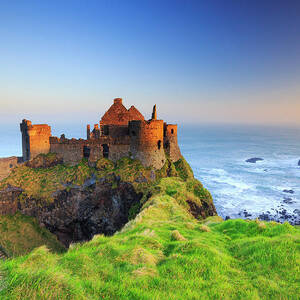 Coast With Castle Ruins by Maurizio Rellini Coast With Castle Ruins by Maurizio Rellini