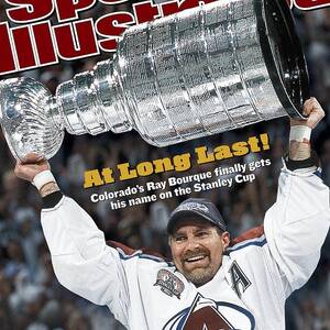 Colorado Avalanche Ray Bourque, 2001 Nhl Stanley Cup Finals Sports Illustrated Cover by Sports Illustrated
