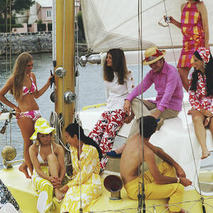 Colourful Crew by Slim Aarons