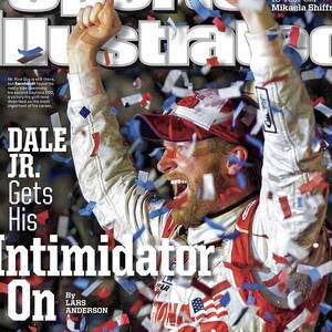 Dale Jr. Gets His Intimidator On Sports Illustrated Cover by Sports Illustrated