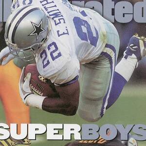 Dallas Cowboys Emmitt Smith, Super Bowl Xxx Sports Illustrated Cover by Sports Illustrated