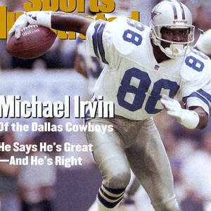 Dallas Cowboys Michael Irvin... Sports Illustrated Cover by Sports Illustrated