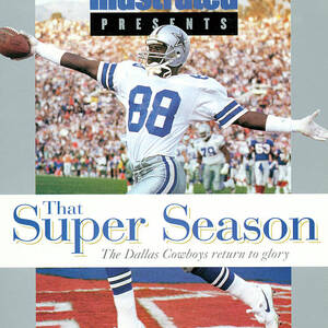 Dallas Cowboys Michael Irvin, Super Bowl Xxvii Sports Illustrated Cover by Sports Illustrated