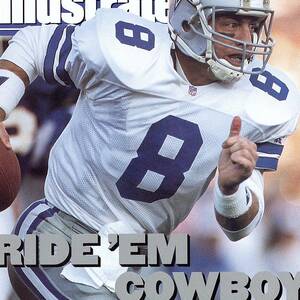 Dallas Cowboys Qb Troy Aikman, Super Bowl Xxvii Sports Illustrated Cover by Sports Illustrated