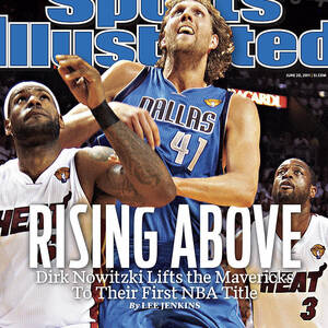 Dallas Mavericks V Miami Heat - Game Six Sports Illustrated Cover by Sports Illustrated