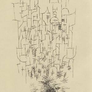Der Tod Fr Die Idee by Paul Klee