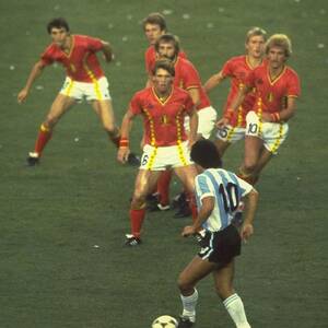 Diego Maradona by Steve Powell