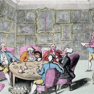 Doctor Syntax With My Lord, Early 19th by Print Collector
