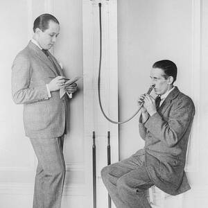 Doctor Treating Patient With Vitameter by Bettmann