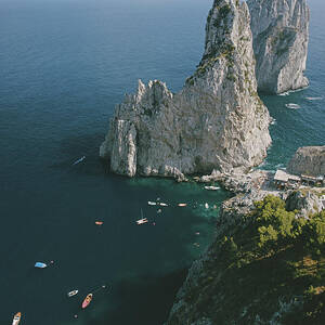 Faraglioni Rocks by Slim Aarons Faraglioni Rocks by Slim Aarons