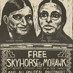 Free Skyhorse And Mohawk And All Political Prisoners by Rachael Romero
