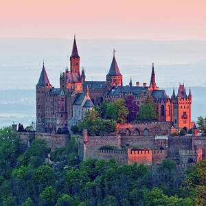 Germany, Hohenzollern Castle by Reinhard Schmid Germany, Hohenzollern Castle by Reinhard Schmid
